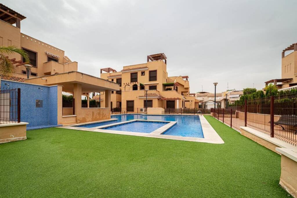 Apartamento Relajante Con Vistas Al Atardecer En Aguilas Bagian luar foto