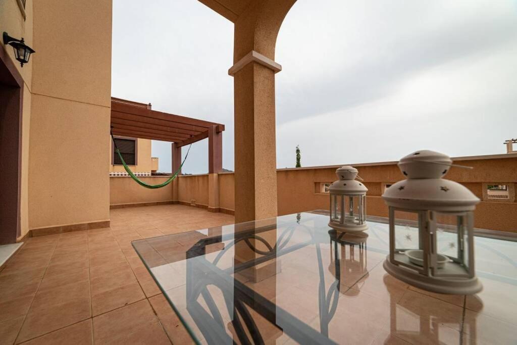 Apartamento Relajante Con Vistas Al Atardecer En Aguilas Bagian luar foto