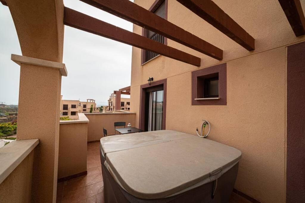 Apartamento Relajante Con Vistas Al Atardecer En Aguilas Bagian luar foto